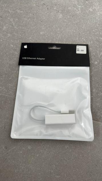 Apple USB naar ethernet adapter beschikbaar voor biedingen