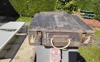 Duitse WO2 houten Le.IG 18 granaatkist van 1943,leeg., Ophalen of Verzenden, Landmacht, Kist of Geocache