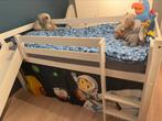 Hoogslaper 90x200 met glijbaan, Kinderen en Baby's, Kinderkamer | Stapelbedden en Hoogslapers, Ophalen of Verzenden, Zo goed als nieuw