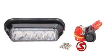 Flash LED orange 12/24V, Autos : Pièces & Accessoires, Neuf, Autres marques, Éclairage