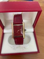 Montre Cartier, Handtassen en Accessoires, Horloges | Antiek, Met bandje, Polshorloge, 1960 of later, Zilver