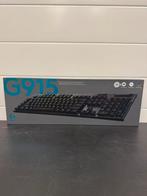 Logitech G915 X Lightspeed Wireless Gaming Zwart Azerty, Computers en Software, Toetsenborden, Ophalen of Verzenden, Draadloos