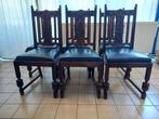 Lot de 6 chaises, Maison & Meubles, Chaises, Cuir, Enlèvement, Bleu, Cinq, Six Chaises ou plus