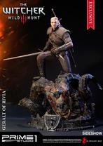 Geralt of Rivia Exclusief standbeeld The Witcher Prime 1 Stu, Nieuw, Ophalen of Verzenden