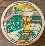 AIGLE-BELGICA/BAB LAGER BIER/bierviltje, Ophalen of Verzenden, Zo goed als nieuw, Overige typen