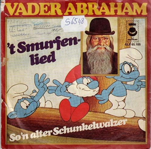 vinyl 7"  /  Vader Abraham – ’t Smurfenlied, Cd's en Dvd's, Vinyl | Overige Vinyl, Overige formaten, Ophalen of Verzenden