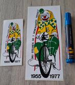 F : Autocollant de carnaval des clowns de Hasselt Les 7 Démo, Enlèvement ou Envoi, Comme neuf, Société ou Association