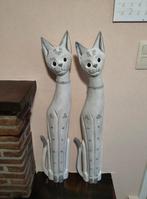 2 grandes statues chats, Collections, Enlèvement, Utilisé, Animal