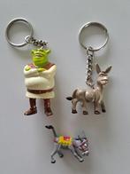 Lot de 3 figurines Shrek - 2 porte-clés et 1 poupée, Collections, Utilisé, Enlèvement ou Envoi