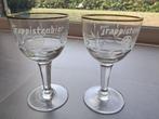 Bierglas emaille trappist Westmalle vintage, Verzamelen, Ophalen of Verzenden, Zo goed als nieuw, Bierglas