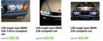 BMW Angel Eyes Ringen voor div. Type's BMW Actie nu 55.95€, Ophalen of Verzenden, Nieuw