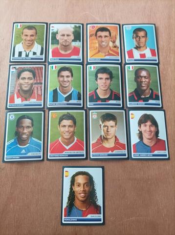 Panini champions league 2006-2007 , complete reeks. Messi... beschikbaar voor biedingen