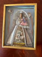 Mooi Mariabeeldje met kind in glazen kader, Ophalen