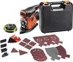 BLACK+DECKER KA280 multifunctionele schuurmachine, Ophalen of Verzenden, Zo goed als nieuw