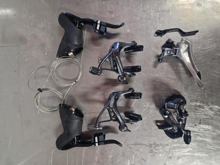 Sram Force 22 groupset, Fietsen en Brommers, Fietsonderdelen, Zo goed als nieuw, Racefiets, Derailleur of Ketting, Ophalen of Verzenden