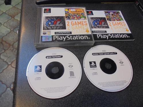 Playstation 1 2 Games Gran Turismo/Motor Toon Grand Prix 2 (, Games en Spelcomputers, Games | Sony PlayStation 1, Gebruikt, Racen en Vliegen