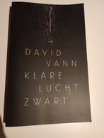 David Vann - Klare lucht zwart, David Vann, Ophalen of Verzenden