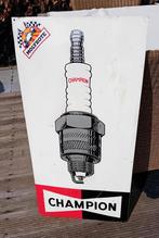 panneau publicitaire en aluminium CHAMPION, Enlèvement ou Envoi, Comme neuf, Panneau publicitaire