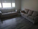 Zetel, Huis en Inrichting, Zetels | Zetels, Ophalen, Driepersoons, Zo goed als nieuw, Rechte bank