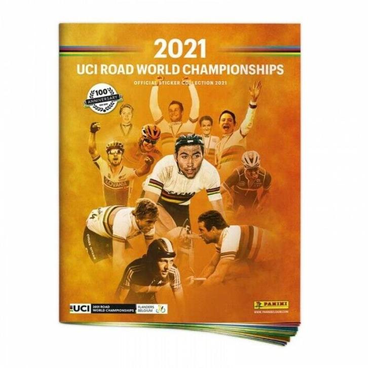 Panini volledig leeg sticker album UCI 2021 WIELRENNEN, Hobby en Vrije tijd, Stickers en Plaatjes, Nieuw, Sticker, Ophalen of Verzenden