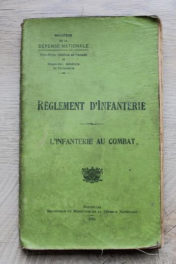 Handboek ABBL 1924 L'infanterie au combat