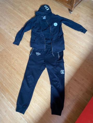 Kiddo Kids Wear  trui + Black Bananas jogging 152, Enlèvement, Utilisé, Garçon ou Fille, Ensemble