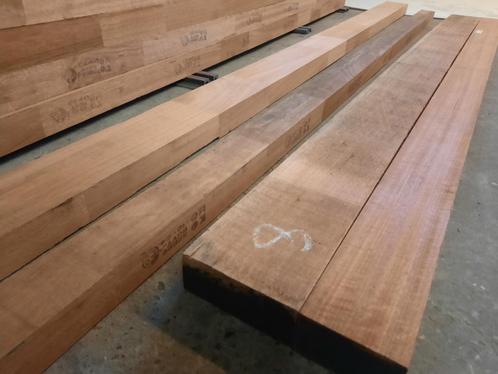 partij nieuwe hardhouten meranti balken topkwaliteit aan spo, Tuin en Terras, Palen, Balken en Planken, Nieuw, Balken, Hardhout