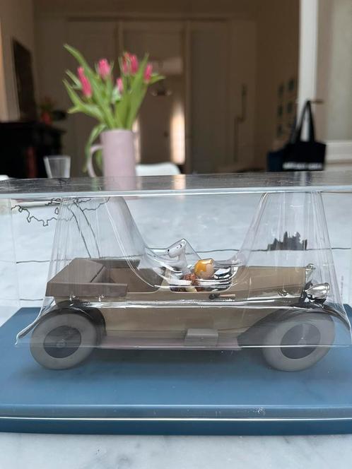 Tintin/Kuifje auto LA MERCEDES DE TINTIN, Hobby en Vrije tijd, Modelauto's | 1:24, Zo goed als nieuw, Auto, Ophalen of Verzenden