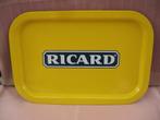 Ricard rechthoekig metalen dienblad geel., Verzamelen, Ophalen of Verzenden, Zo goed als nieuw, Gebruiksvoorwerp