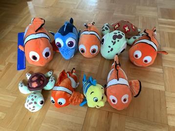 Groot pakket finding Nemo Disney Pixar knuffels, prima staat