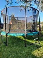 Trampoline Berg Champion Airflow  3m80 met Safety Net Deluxe, Ophalen, Gebruikt
