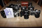 11 oude analogen in een lot, Audio, Tv en Foto, Fotocamera's Analoog, Ophalen of Verzenden, Niet werkend, Spiegelreflex, Overige Merken