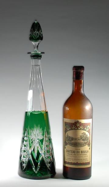 Val Saint Lambert - Karaf Electra - VSL - Val St Lambert, Antiek en Kunst, Antiek | Glaswerk en Kristal, Ophalen of Verzenden