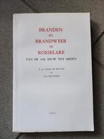 ROESELARE - BRANDEN EN BRANDWEER, Antiek en Kunst, Ophalen of Verzenden