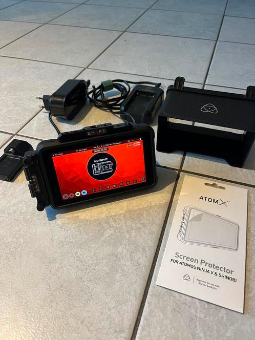 Atomos Ninja V met accesoires, Audio, Tv en Foto, Videocamera's Digitaal, Gebruikt, Camera, Overige soorten, Overige merken, Ophalen