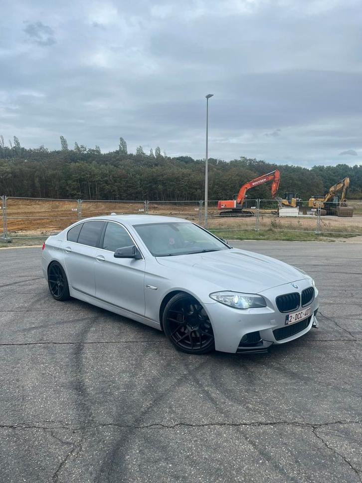 BMW F10 525d 3.0 2010, Auto's, BMW, Particulier, 5 Reeks, ABS, Airbags, Airconditioning, Alarm, Bluetooth, Boordcomputer, Cruise Control