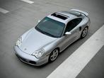 Porsche 996 Turbo - Volledige geschiedenis, Auto's, 4 zetels, Zwart, Leder, Bedrijf