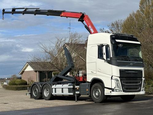 Volvo FH 460 KRAAN/HAAK/RADIO REMOTE! EURO6, Autos, Camions, Entreprise, ABS, Air conditionné, Cruise Control, Radio, Attache-remorque