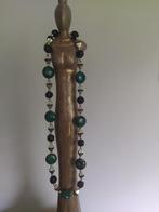 juweeltjes - faux bijoux, Handtassen en Accessoires, Kettingen, Verzenden, Gebruikt, Blauw, Kunststof