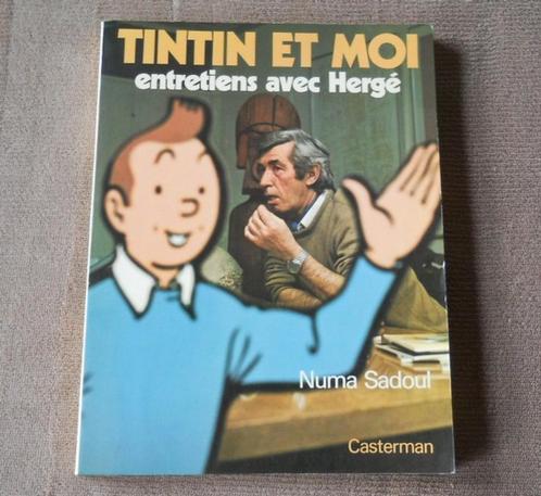 Tintin et moi - Entretiens avec Hergé (Numa Sadoul), Collections, Personnages de BD, Utilisé, Livre ou Jeu, Tintin, Enlèvement ou Envoi