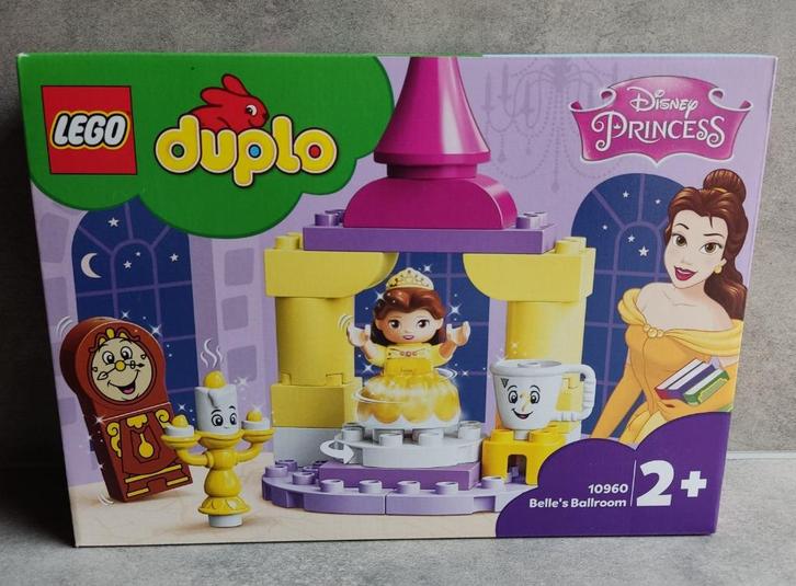 lego duplo 10960 disney belle's balzaal, Kinderen en Baby's, Speelgoed | Duplo en Lego, Nieuw, Duplo, Complete set, Ophalen of Verzenden