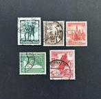 Serie postzegels Duitse rijk uitgave 1938, Verzenden, Duitse Keizerrijk, Gestempeld