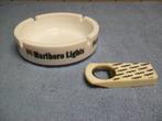 Asbak Marlboro Lights - Cendrier - Ashtray - Retro - Vintage, Verzamelen, Ophalen of Verzenden, Gebruikt, Asbak