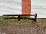 Houten bankje van?, Tuin en Terras, Tuinbanken, Ophalen, Zo goed als nieuw, Hout