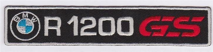 BMW R1200GS stoffen opstrijk patch embleem #17, Motoren, Accessoires | Stickers, Verzenden