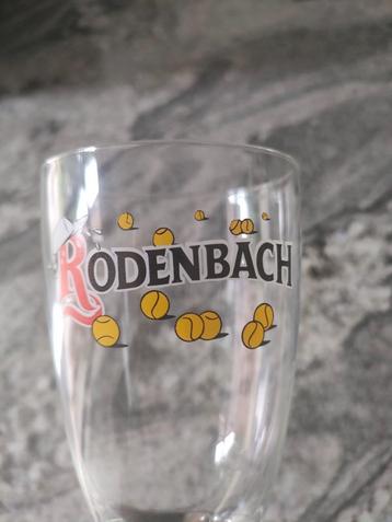 Rodenbach verre publicitaire tennis, Collections, Marques & Objets publicitaires, Enlèvement, Neuf, Ustensile