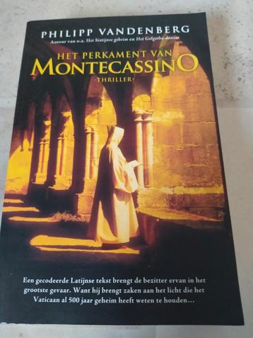 P. Vandenberg - Het perkament van Montecassino beschikbaar voor biedingen