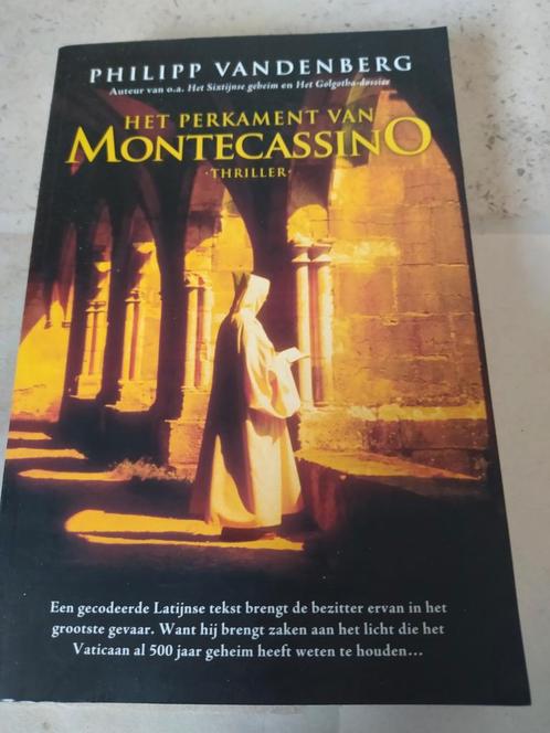 P. Vandenberg - Het perkament van Montecassino, Boeken, Thrillers, Ophalen of Verzenden