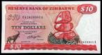 Zimbabwe 10 Dollars 1980 Salisbury - Pick # 3a Uncirculated, Enlèvement ou Envoi, Zimbabwe
