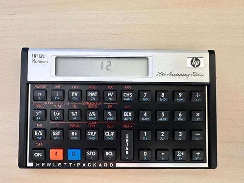 HP 12C Platinum financiële rekenmachine voor 25-jarig jubile, Diversen, Rekenmachines, Nieuw, Ophalen of Verzenden